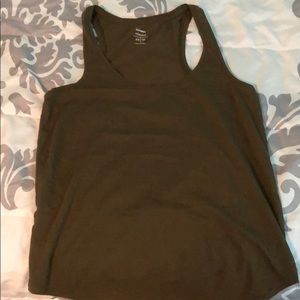 Green tank top